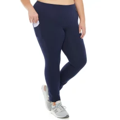 Plus Size Tek Gear® Pocket High-Waisted 7/8 Leggings