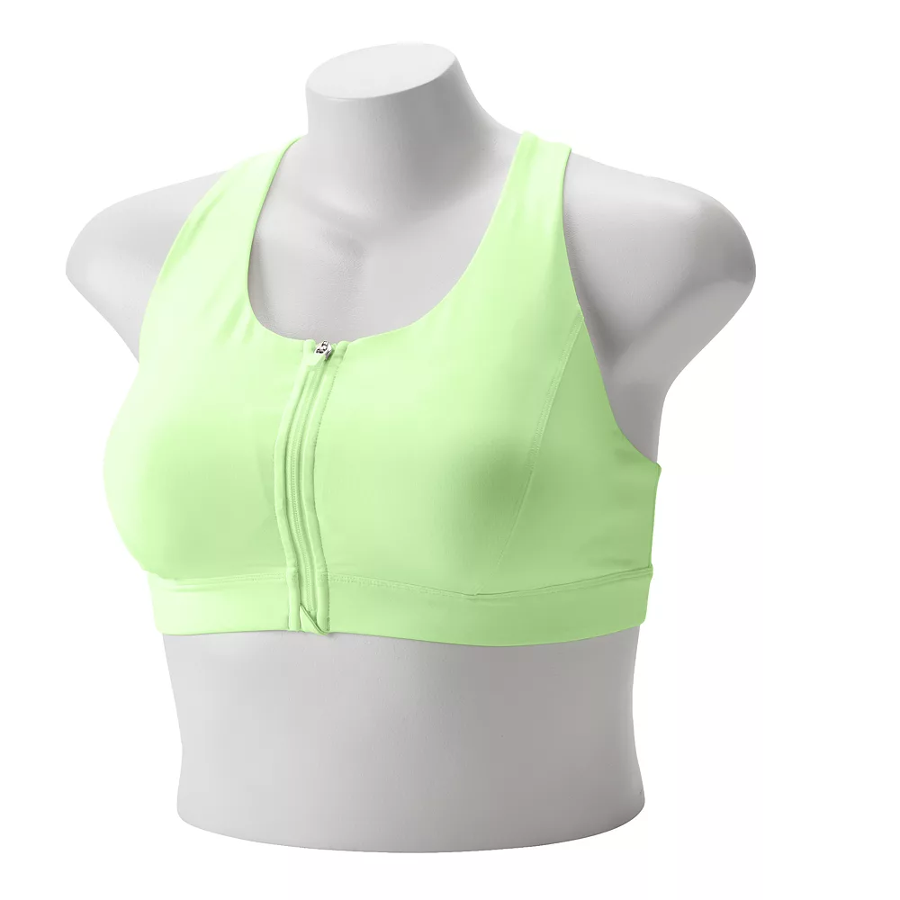 Plus Size Tek Gear® Zip-Front Medium Impact Sports Bra - Image 6