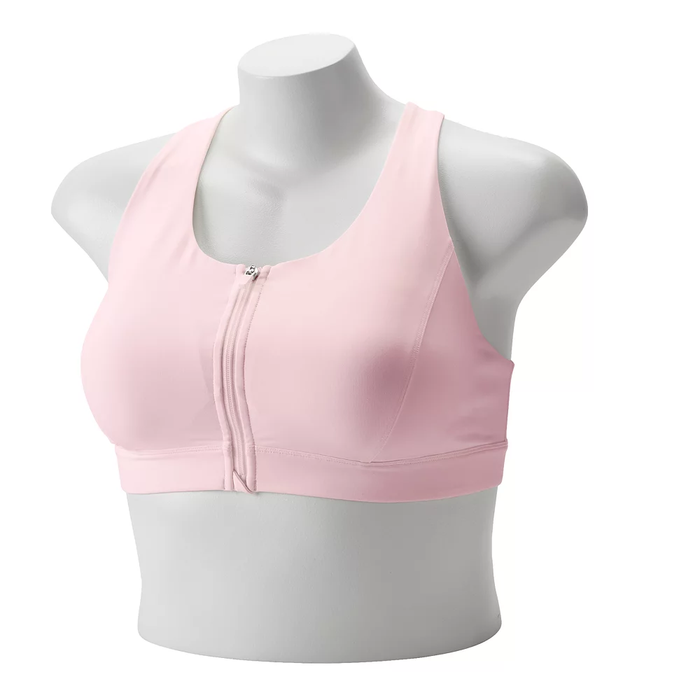 Plus Size Tek Gear® Zip-Front Medium Impact Sports Bra - Image 4