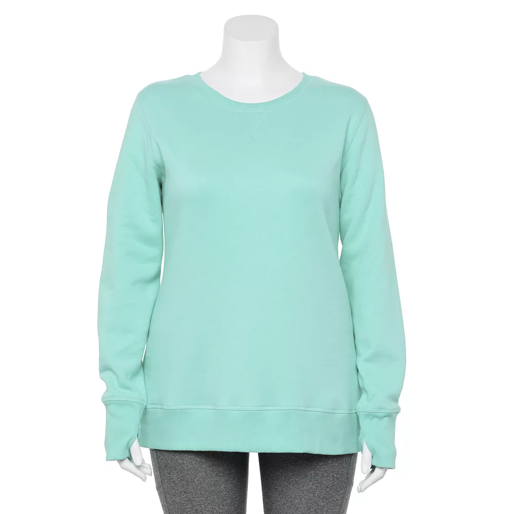 Plus Size Tek Gear® Ultrasoft Fleece Crewneck Sweatshirt - Image 42