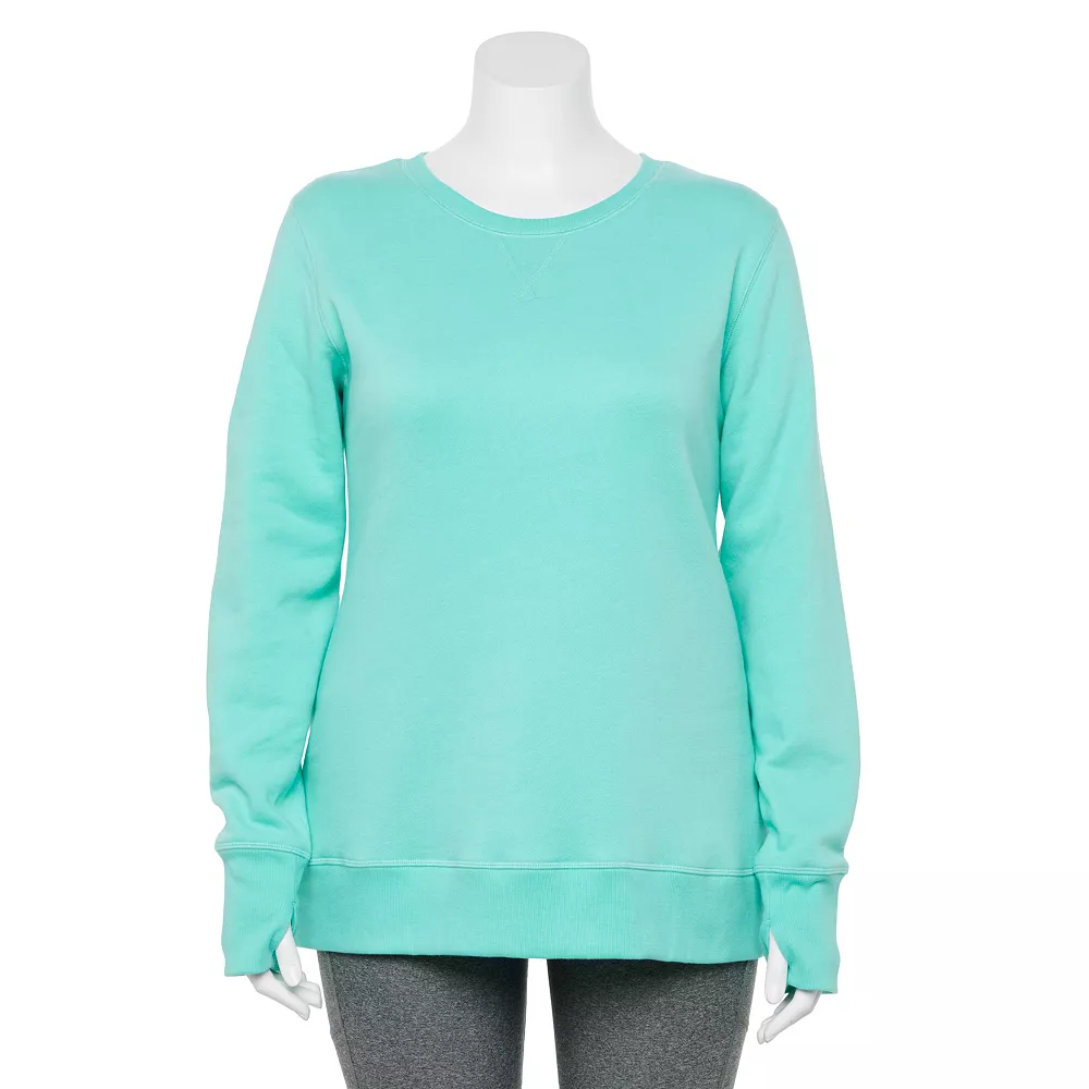 Plus Size Tek Gear® Ultrasoft Fleece Crewneck Sweatshirt - Image 15