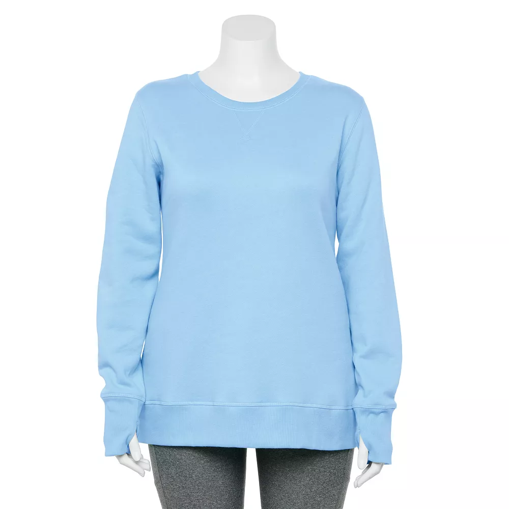 Plus Size Tek Gear® Ultrasoft Fleece Crewneck Sweatshirt - Image 28