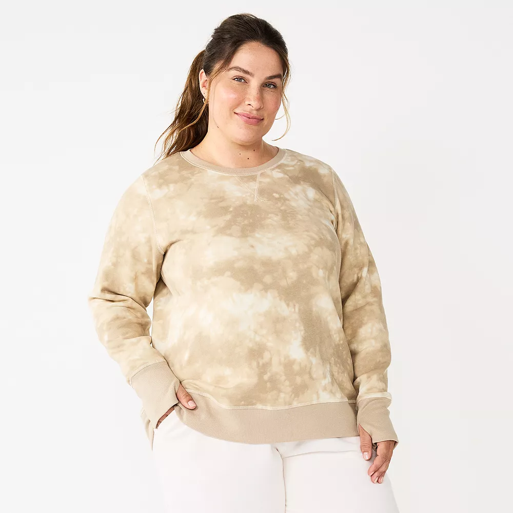 Plus Size Tek Gear® Ultrasoft Fleece Crewneck Sweatshirt - Image 53