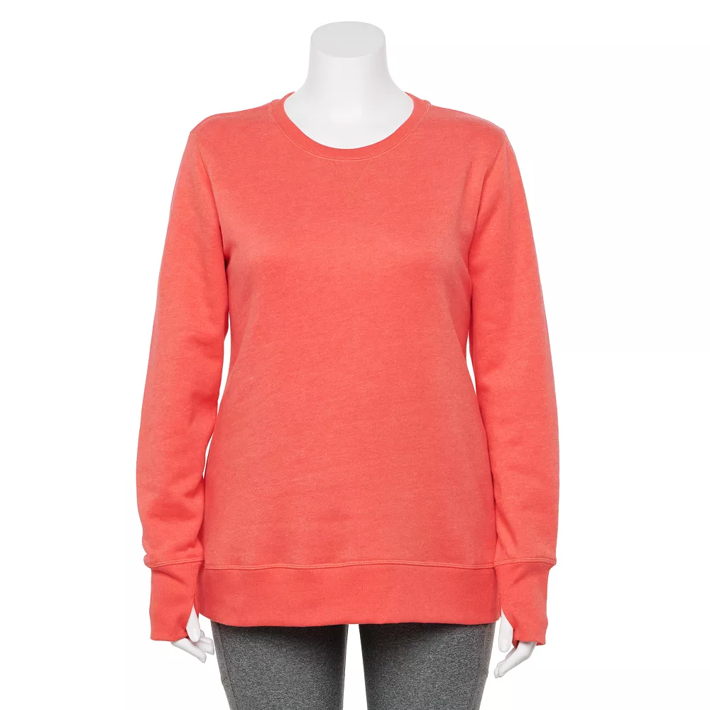 Plus Size Tek Gear® Ultrasoft Fleece Crewneck Sweatshirt - Image 20