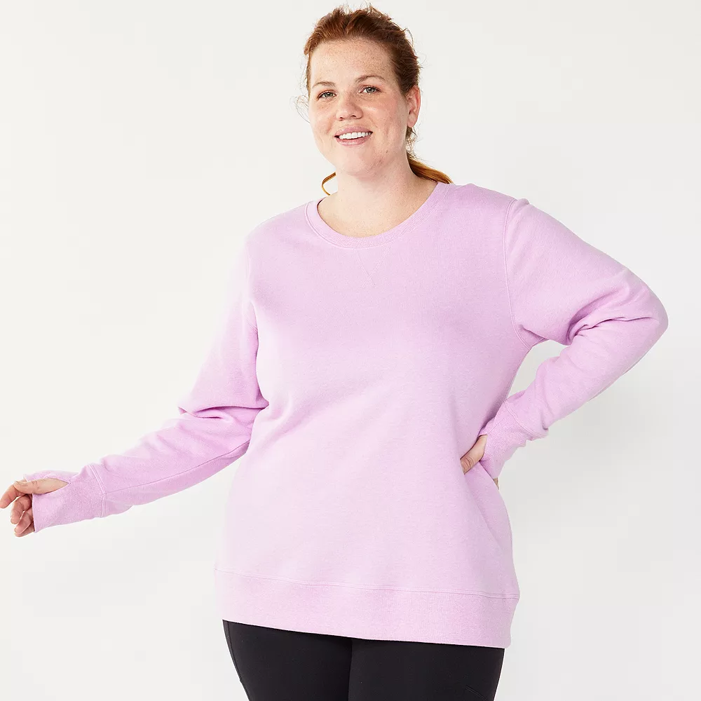 Plus Size Tek Gear® Ultrasoft Fleece Crewneck Sweatshirt - Image 23