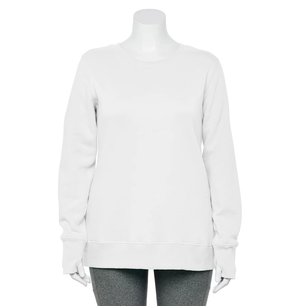 Plus Size Tek Gear® Ultrasoft Fleece Crewneck Sweatshirt - Image 8