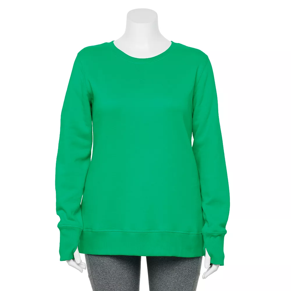 Plus Size Tek Gear® Ultrasoft Fleece Crewneck Sweatshirt - Image 33