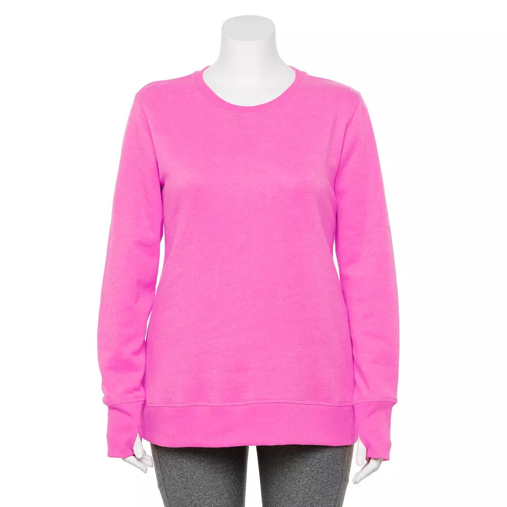 Plus Size Tek Gear® Ultrasoft Fleece Crewneck Sweatshirt - Image 40
