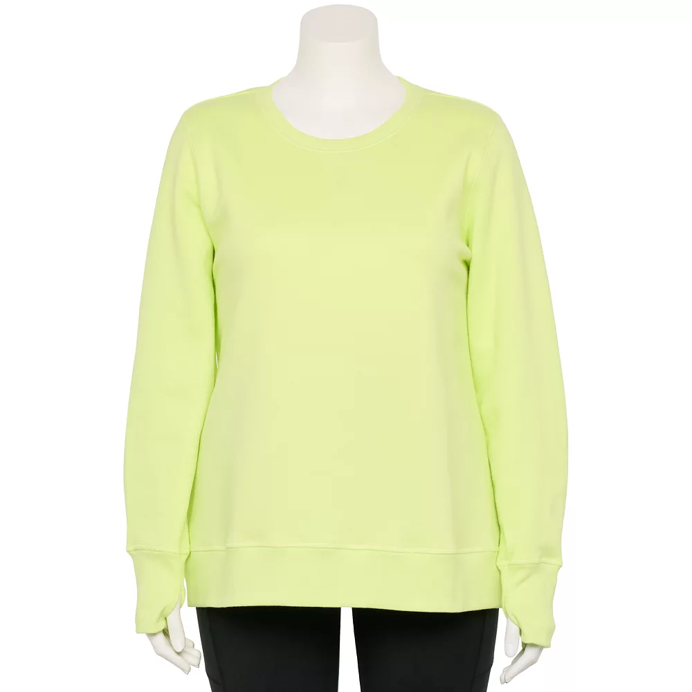 Plus Size Tek Gear® Ultrasoft Fleece Crewneck Sweatshirt - Image 52