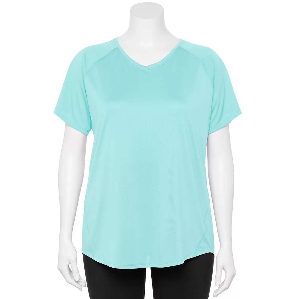 Plus Size Tek Gear® Performance Core V-Neck Tee - Image 9