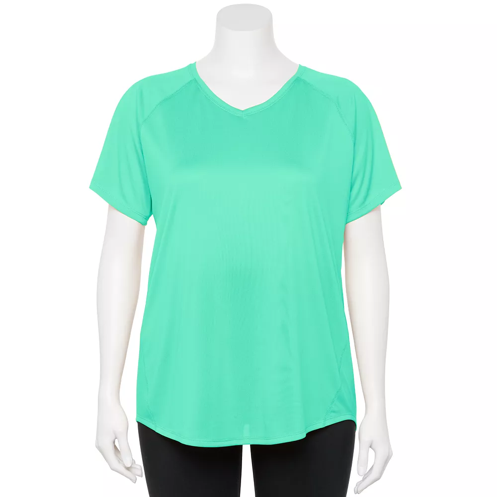 Plus Size Tek Gear® Performance Core V-Neck Tee - Image 16