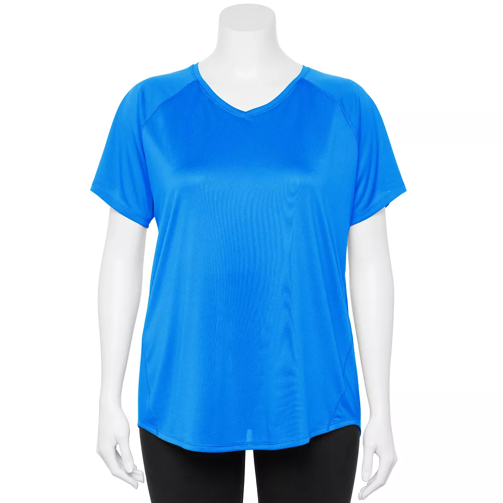 Plus Size Tek Gear® Performance Core V-Neck Tee - Image 6