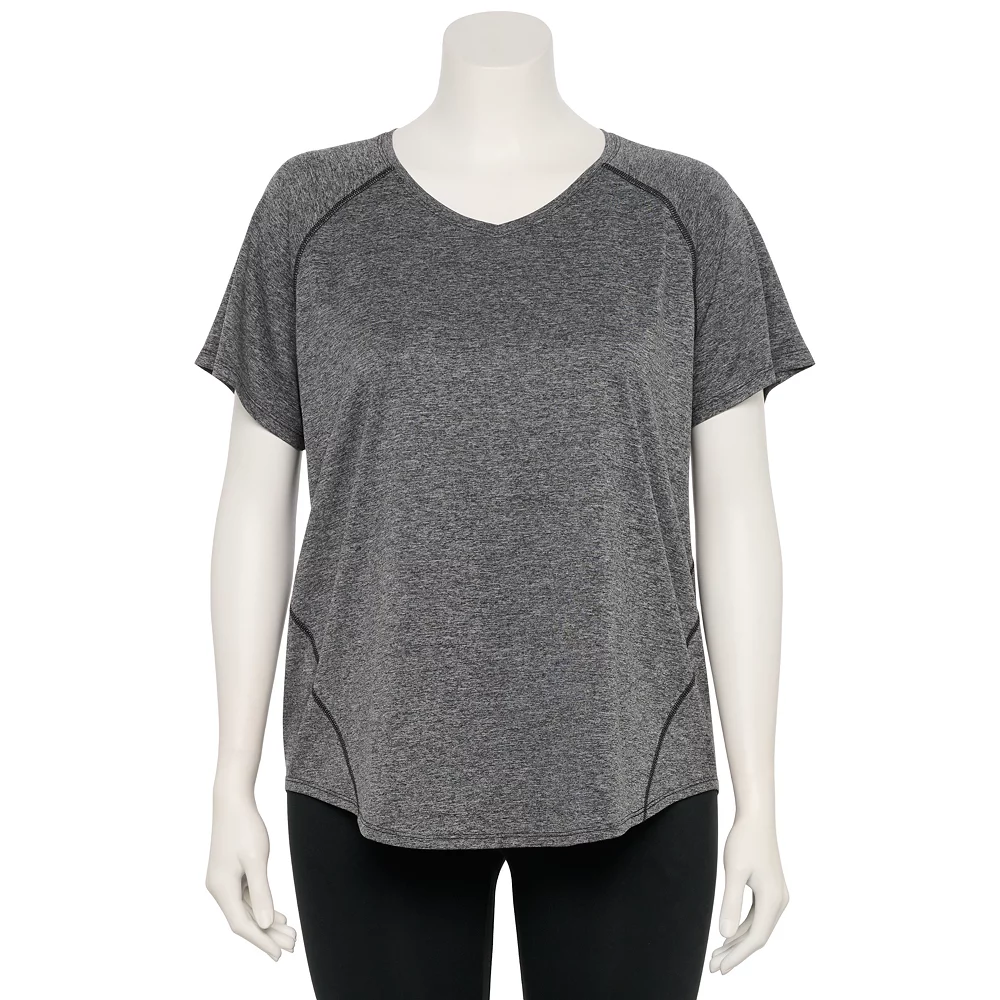 Plus Size Tek Gear® Performance Core V-Neck Tee - Image 25