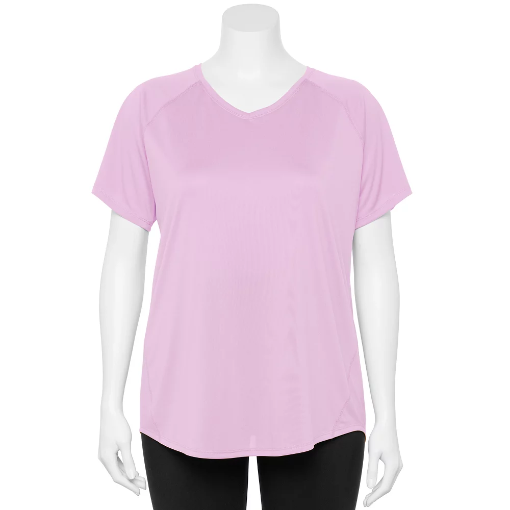 Plus Size Tek Gear® Performance Core V-Neck Tee - Image 26