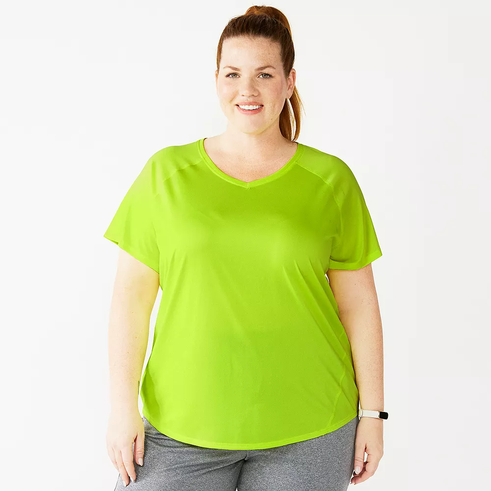 Plus Size Tek Gear® Performance Core V-Neck Tee - Image 13