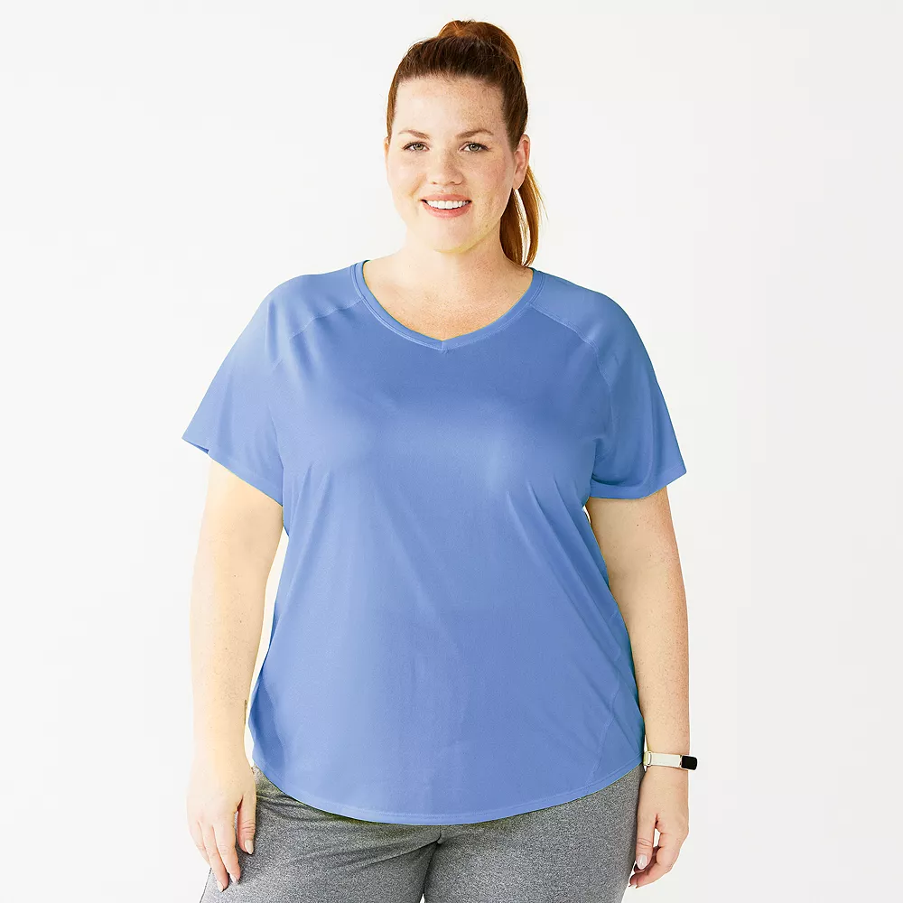 Plus Size Tek Gear® Performance Core V-Neck Tee - Image 38