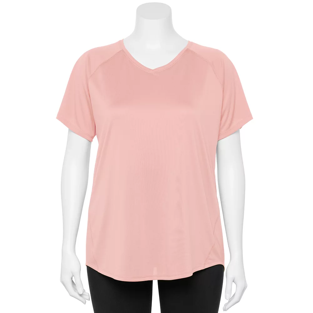 Plus Size Tek Gear® Performance Core V-Neck Tee - Image 36