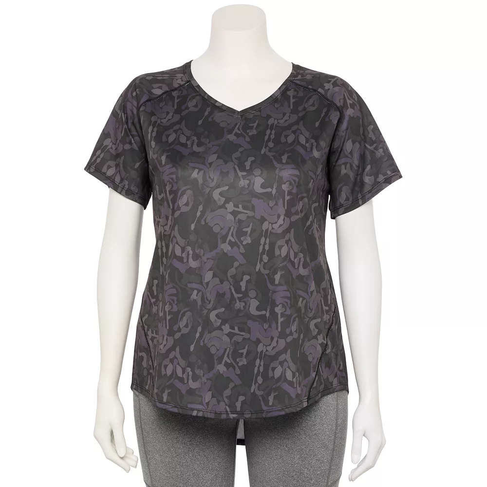 Plus Size Tek Gear® Performance Core V-Neck Tee - Image 14