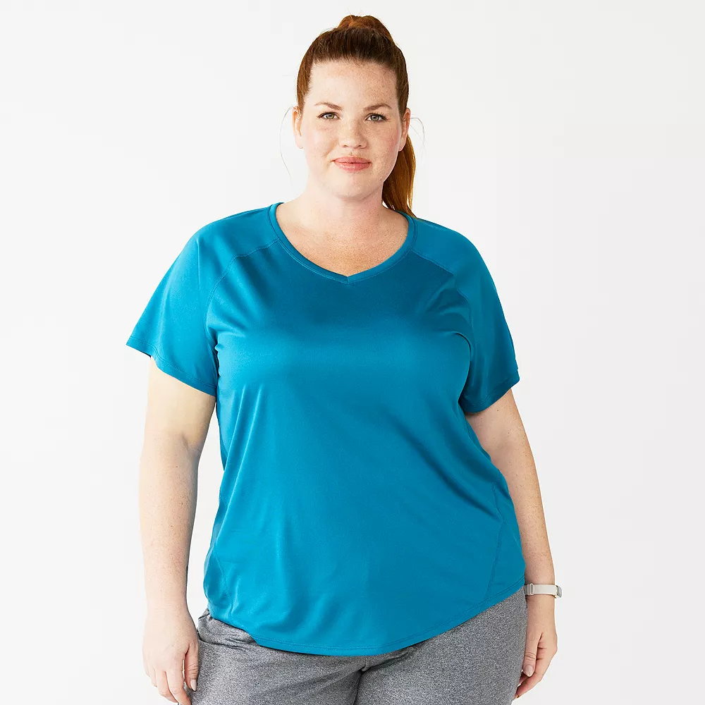Plus Size Tek Gear® Performance Core V-Neck Tee - Image 19