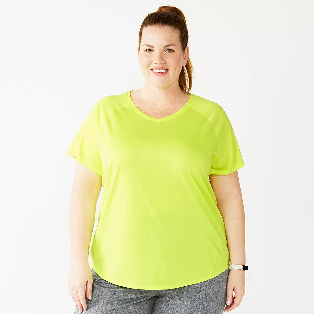 Plus Size Tek Gear® Performance Core V-Neck Tee - Image 24