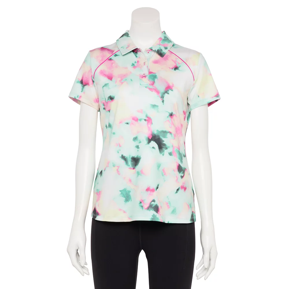 Women's Tek Gear® Button Placket Golf Polo - Image 3