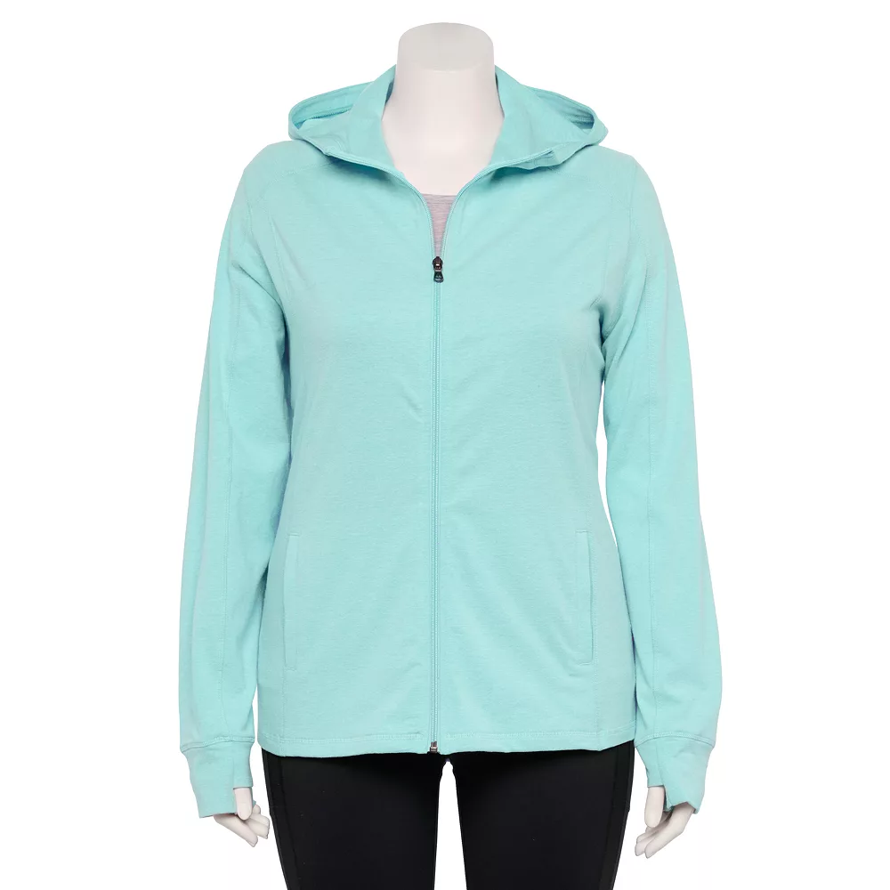 Plus Size Tek Gear® Essential Hooded Jacket - Image 3