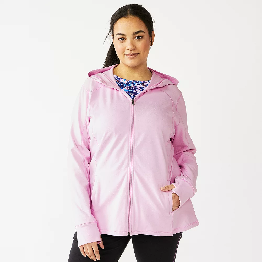 Plus Size Tek Gear® Essential Hooded Jacket - Image 18