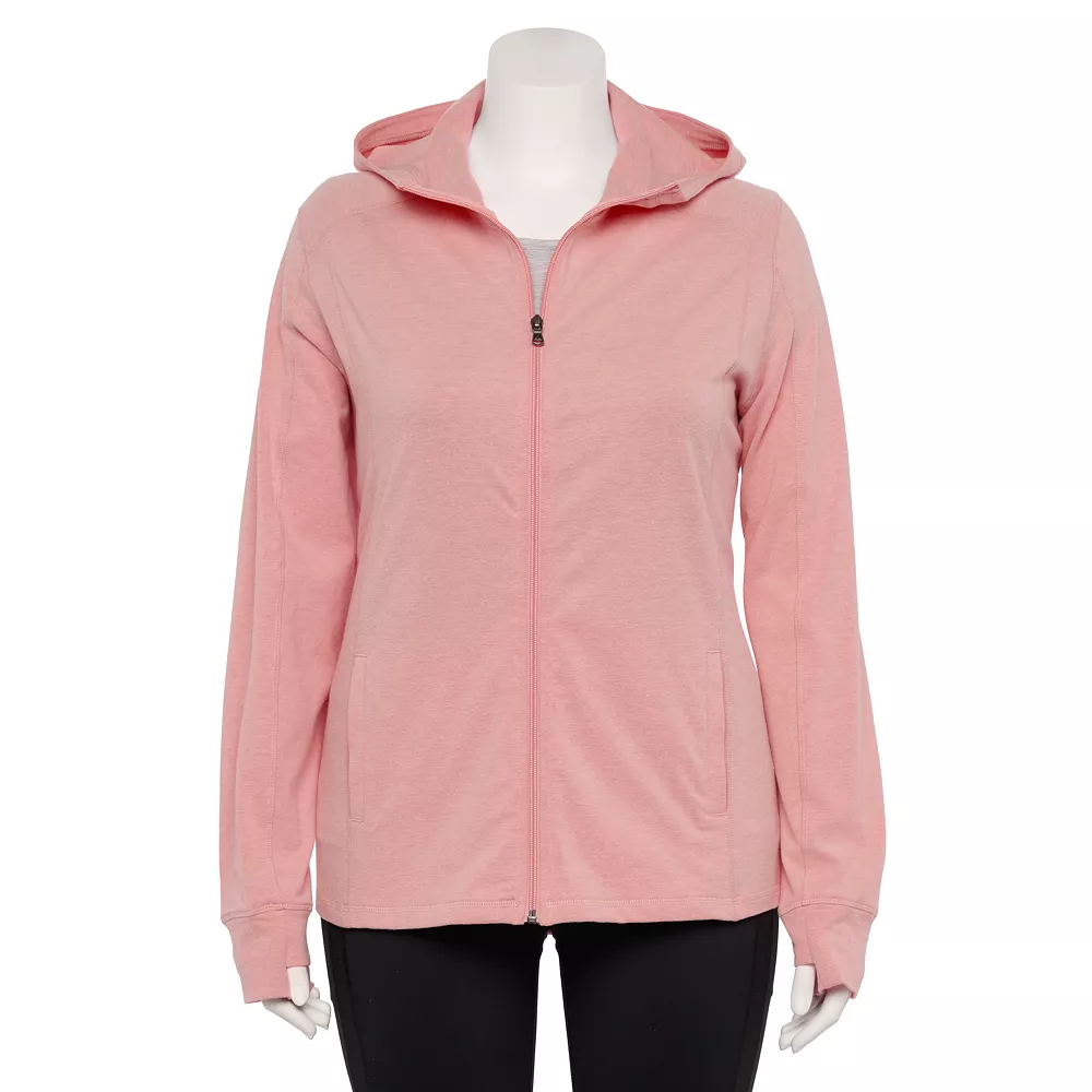 Plus Size Tek Gear® Essential Hooded Jacket - Image 5