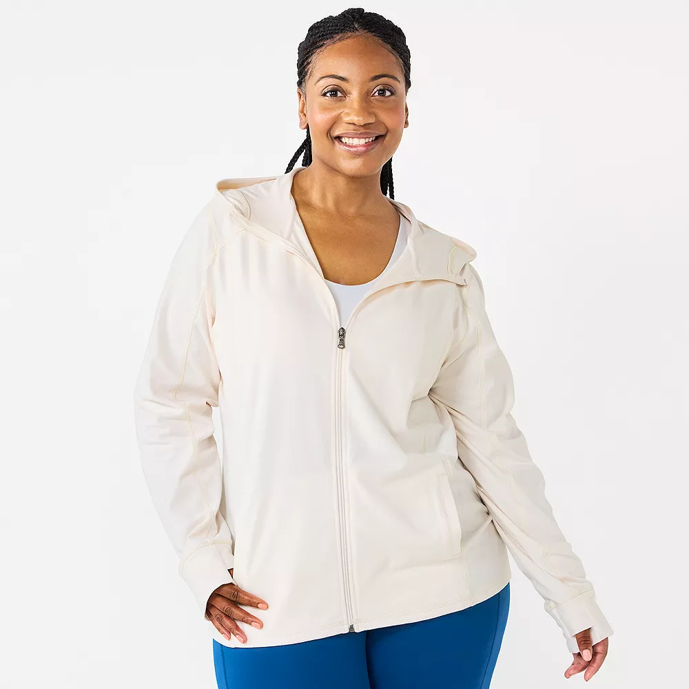 Plus Size Tek Gear® Essential Hooded Jacket - Image 12
