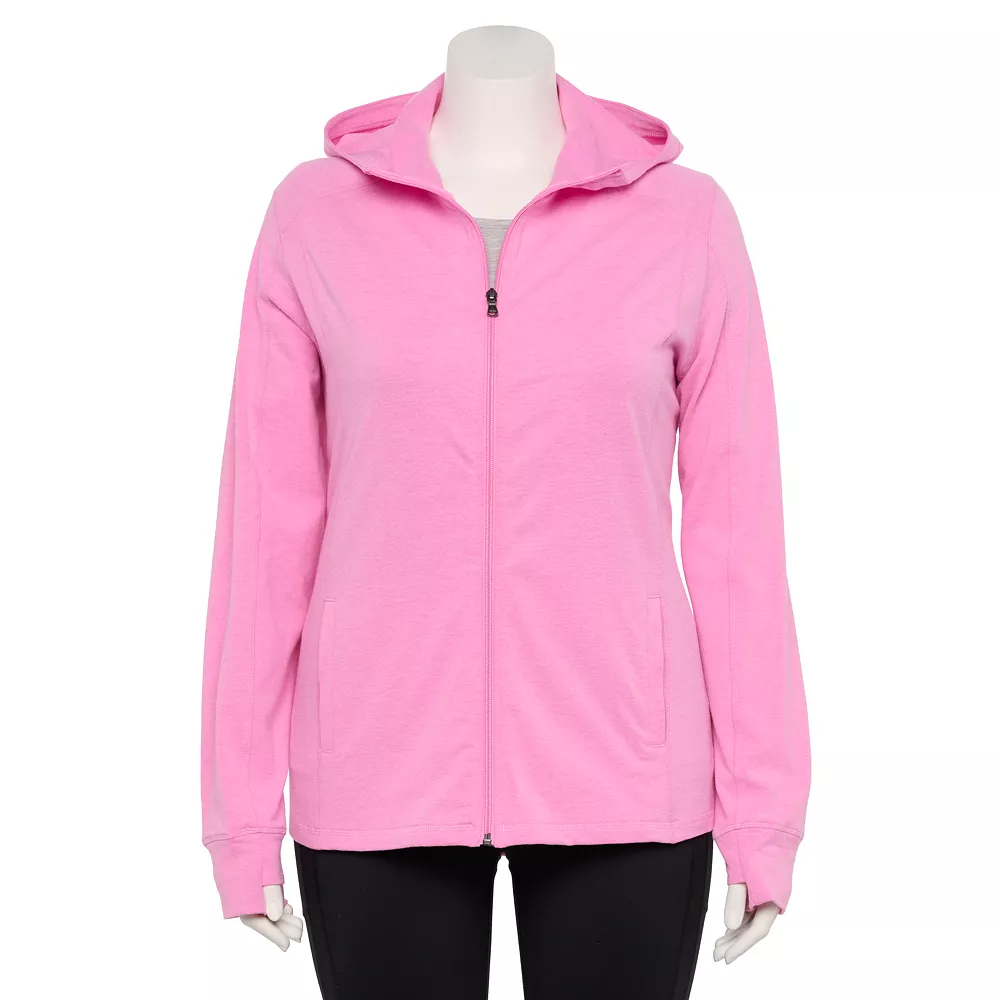 Plus Size Tek Gear® Essential Hooded Jacket - Image 8