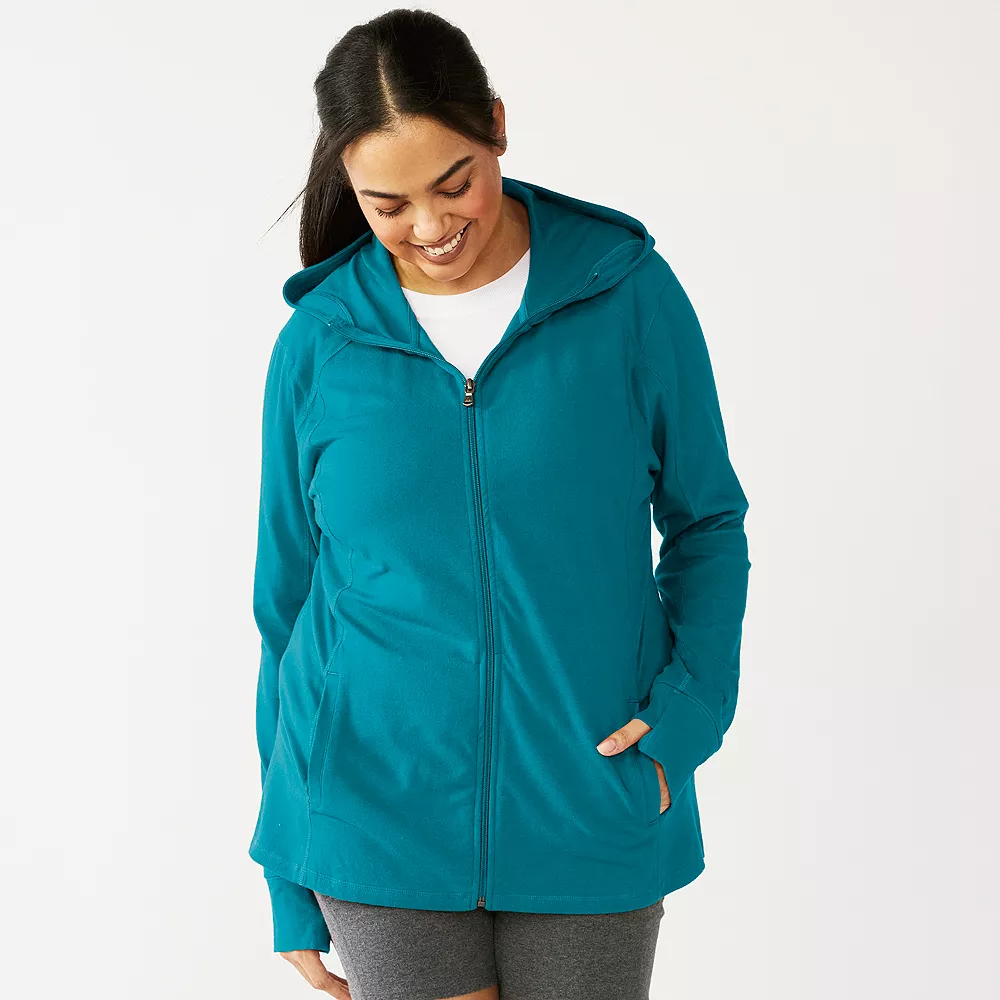 Plus Size Tek Gear® Essential Hooded Jacket - Image 10