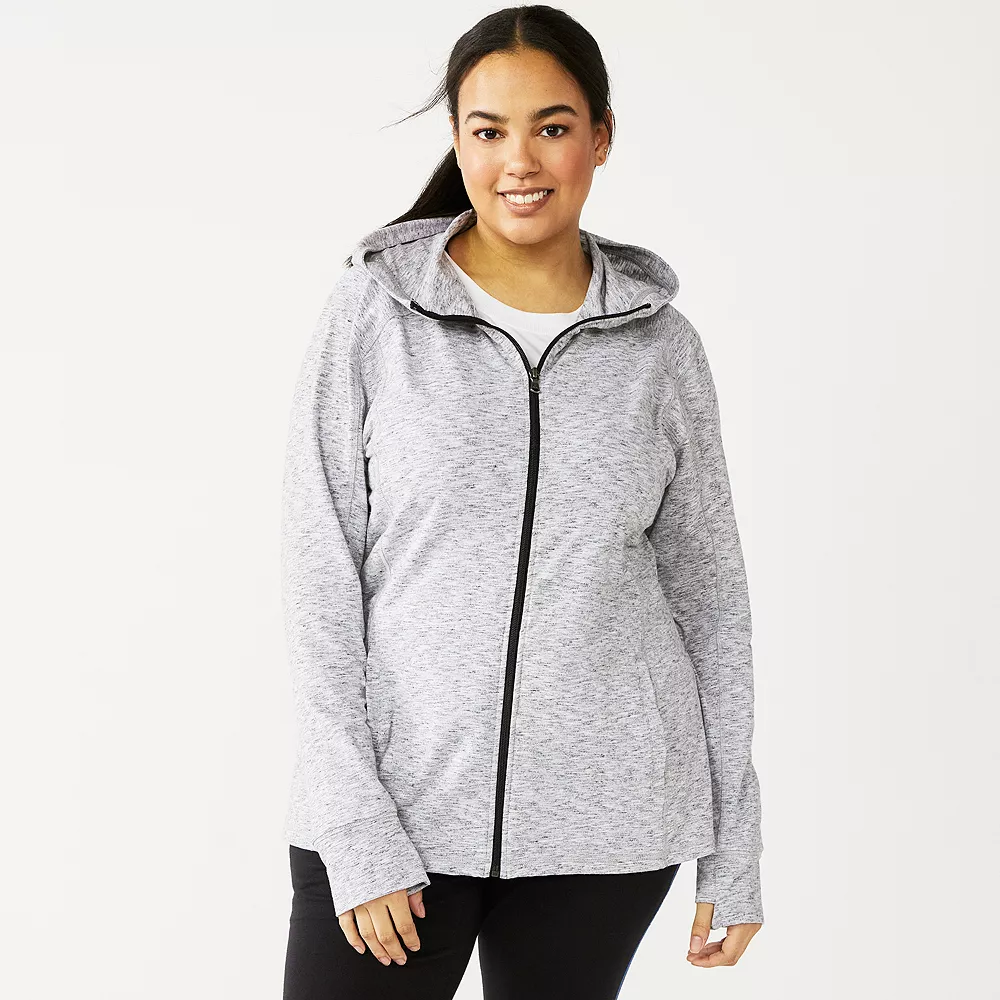 Plus Size Tek Gear® Essential Hooded Jacket - Image 7