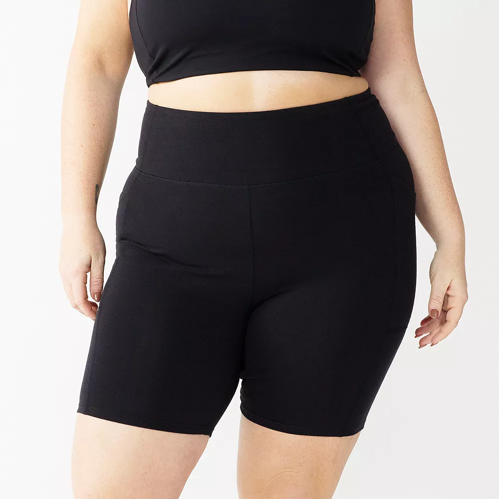 Plus Size Tek Gear® 7-in. Pocket Bike Shorts - Image 2