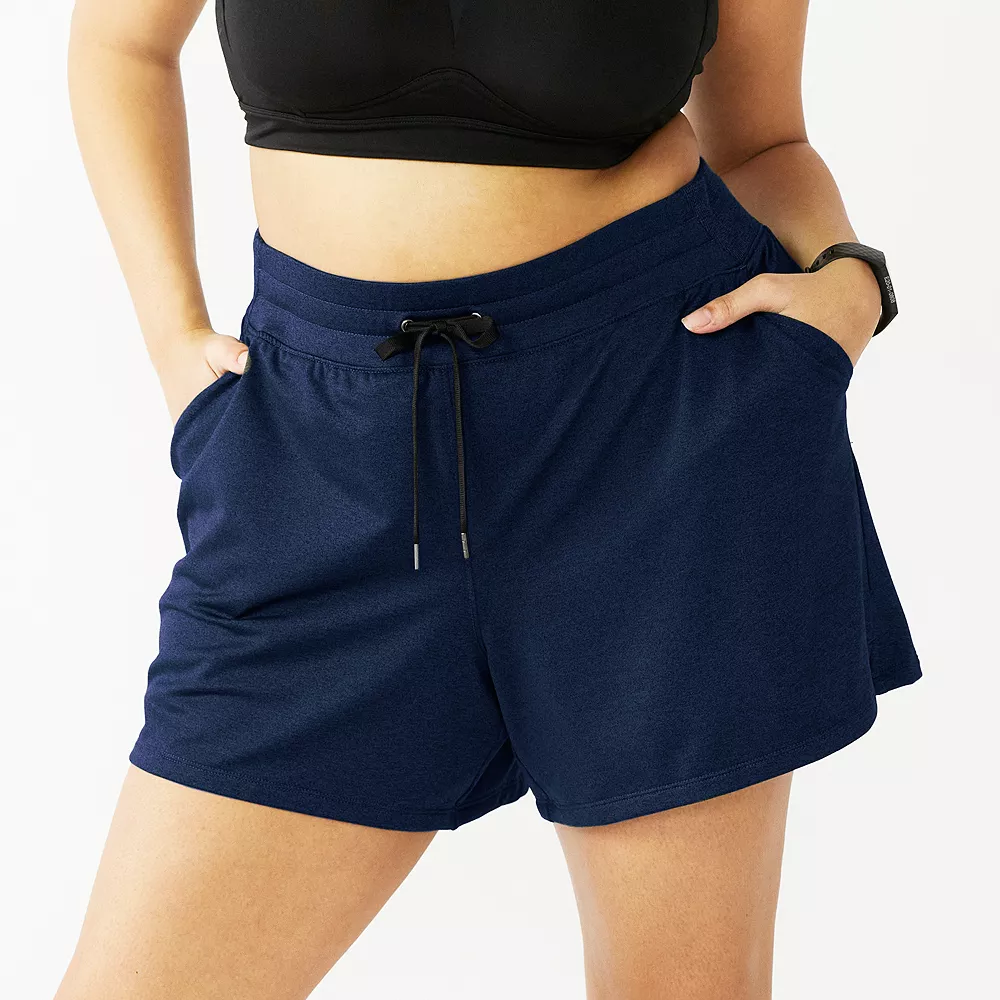 Plus Size Tek Gear® Weekend French Terry Shorts - Image 2