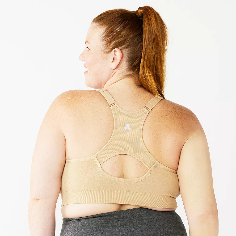 Plus Size Tek Gear® Seamless Low-Impact Sports Bra - Image 8