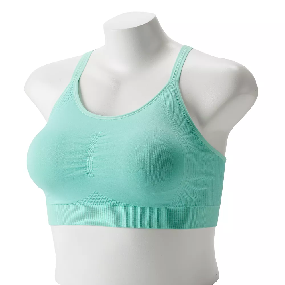 Plus Size Tek Gear® Seamless Low-Impact Sports Bra