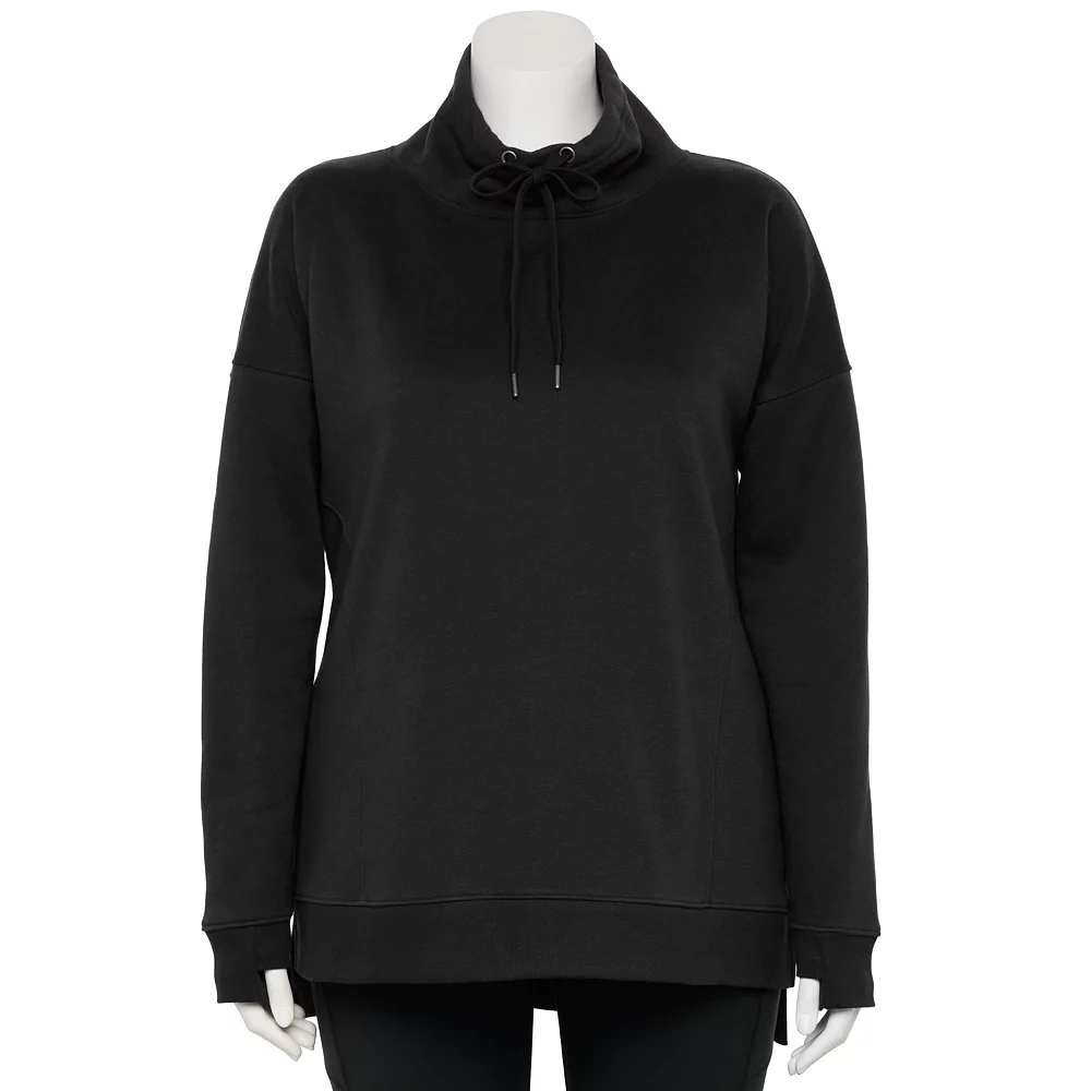 Plus Size Tek Gear® Ultrasoft Fleece Cowlneck Tunic - Image 6