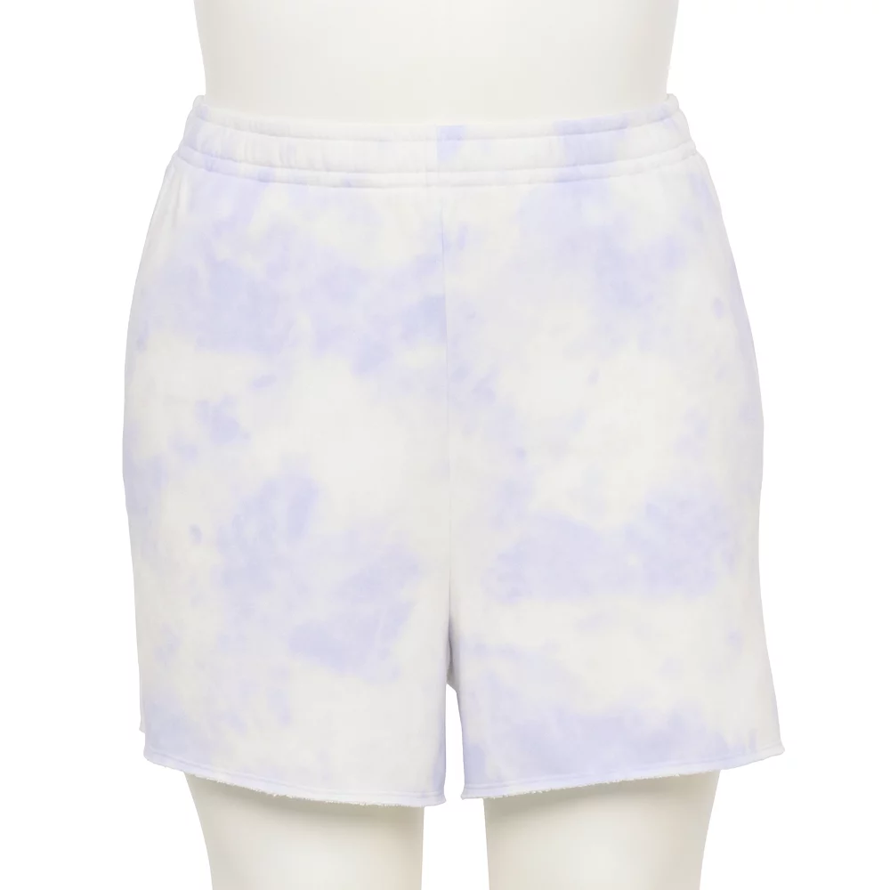 Plus Size Tek Gear® Ultrasoft Fleece Raw-Hem Shorts - Image 4