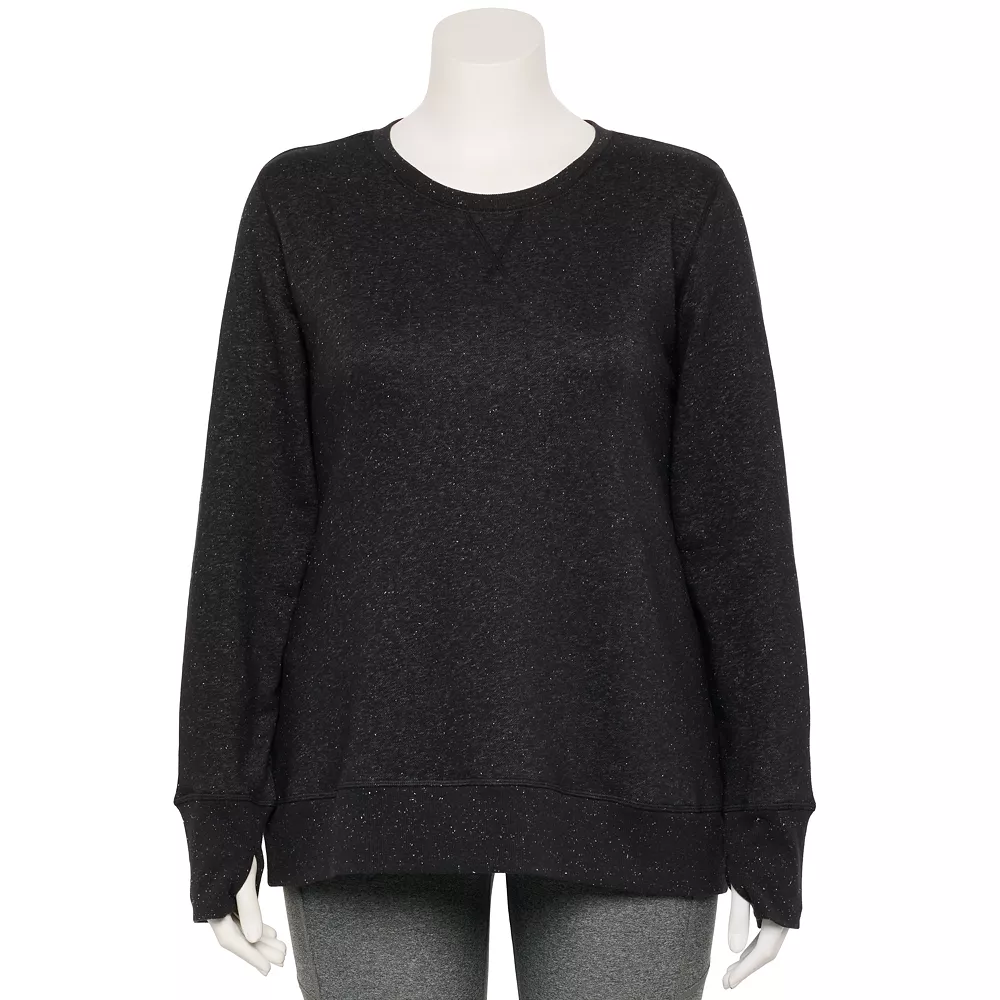 Plus Size Tek Gear® Ultrasoft Fleece Sweatshirt - Image 4