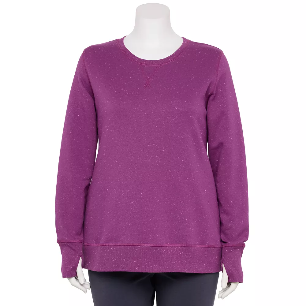 Plus Size Tek Gear® Ultrasoft Fleece Sweatshirt - Image 3