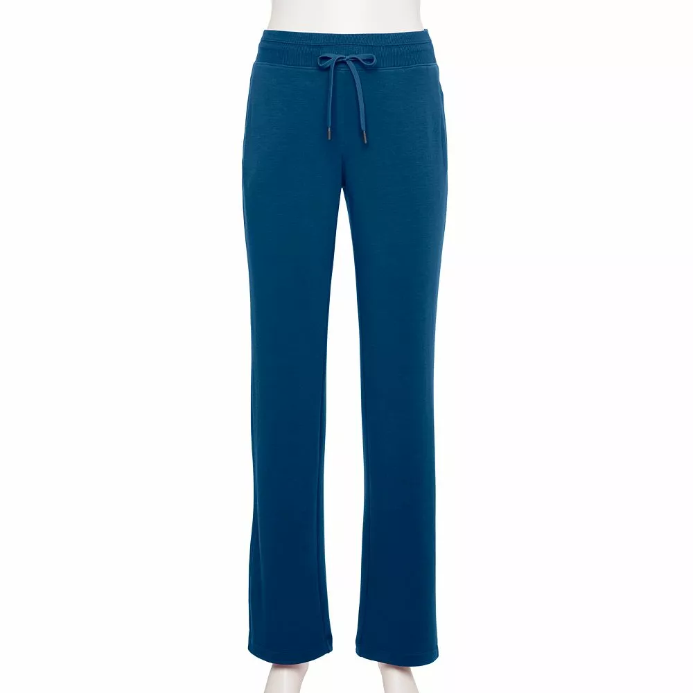 Women's Tek Gear® French Terry Straight-Leg Pants
