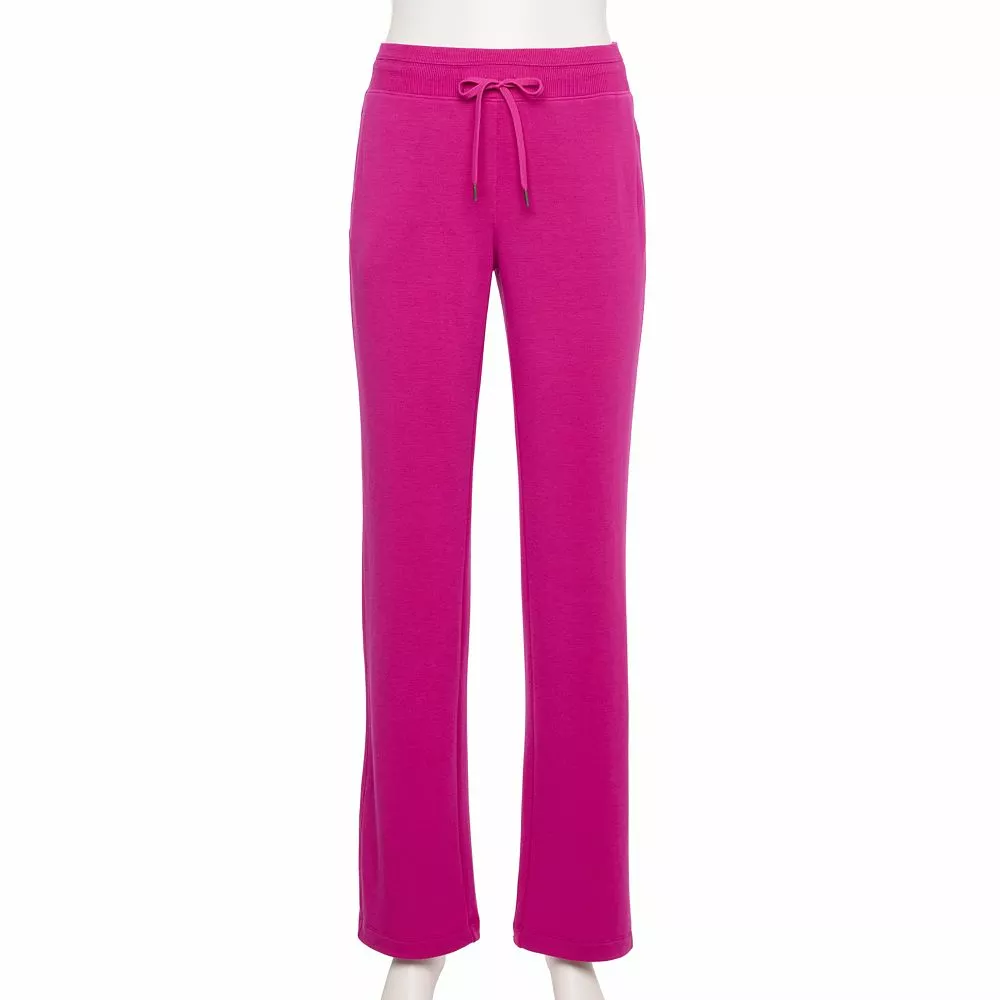 Women's Tek Gear® French Terry Straight-Leg Pants - Image 6