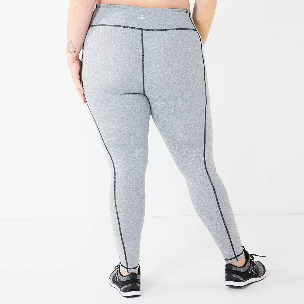 Plus Size Tek Gear® High-Waisted Ultrastrech Side Pocket Leggings - Image 9