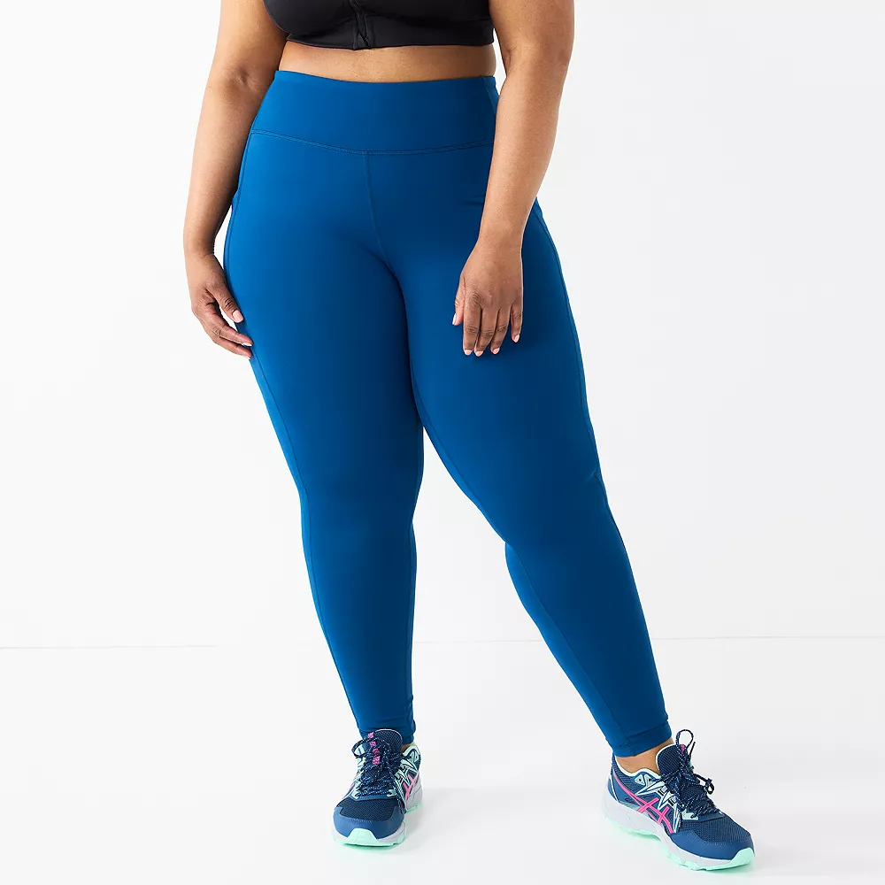 Plus Size Tek Gear® High-Waisted Ultrastrech Side Pocket Leggings - Image 2