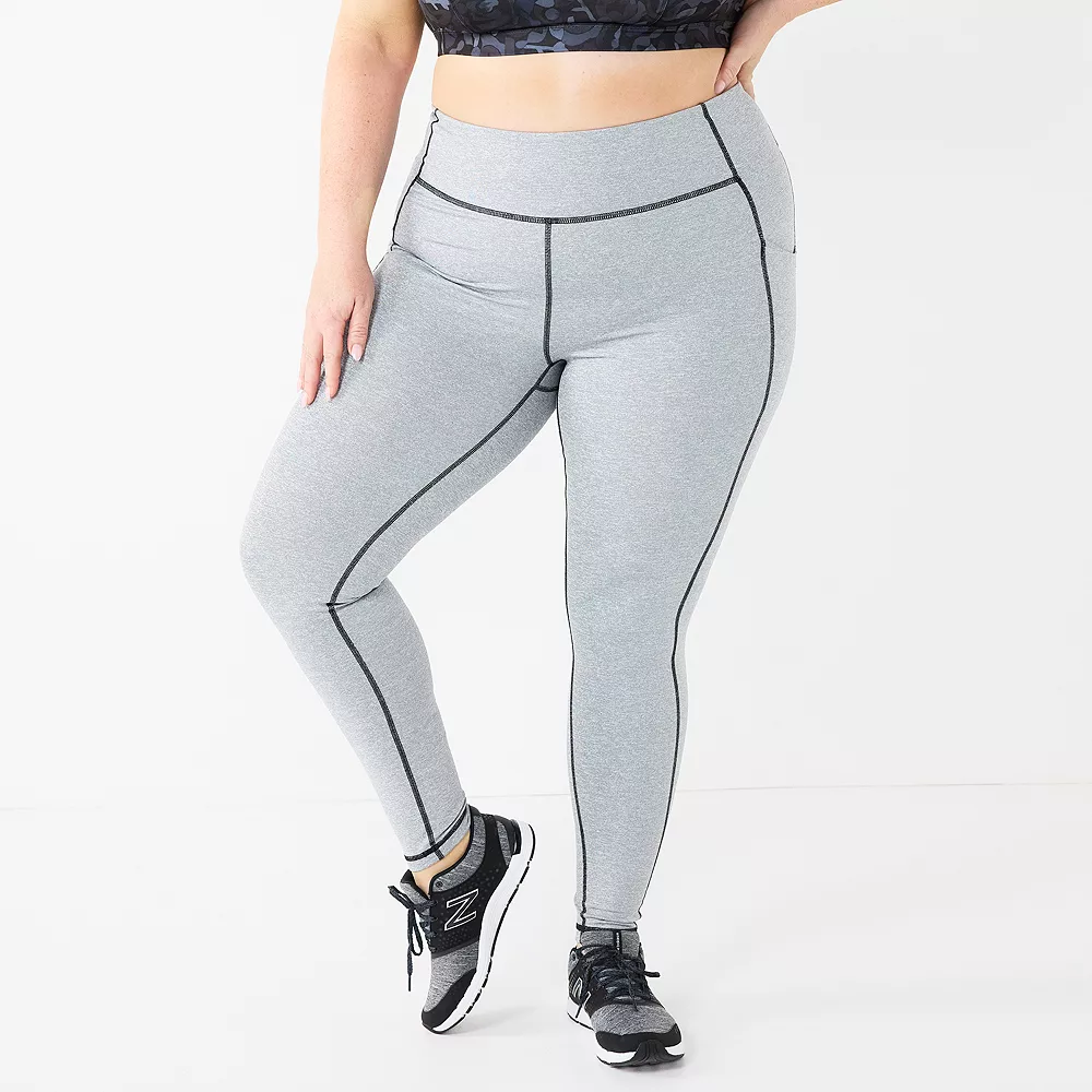 Plus Size Tek Gear® High-Waisted Ultrastrech Side Pocket Leggings - Image 3