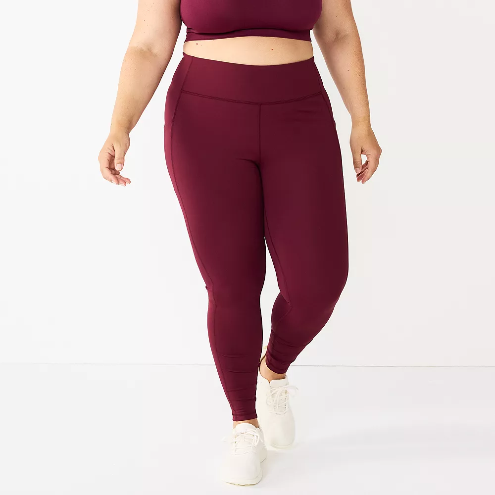 Plus Size Tek Gear® High-Waisted Ultrastrech Side Pocket Leggings - Image 6
