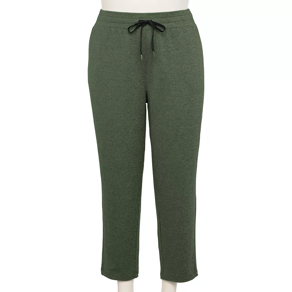 Plus Size Tek Gear® Weekend French Terry Ankle Pants - Image 2