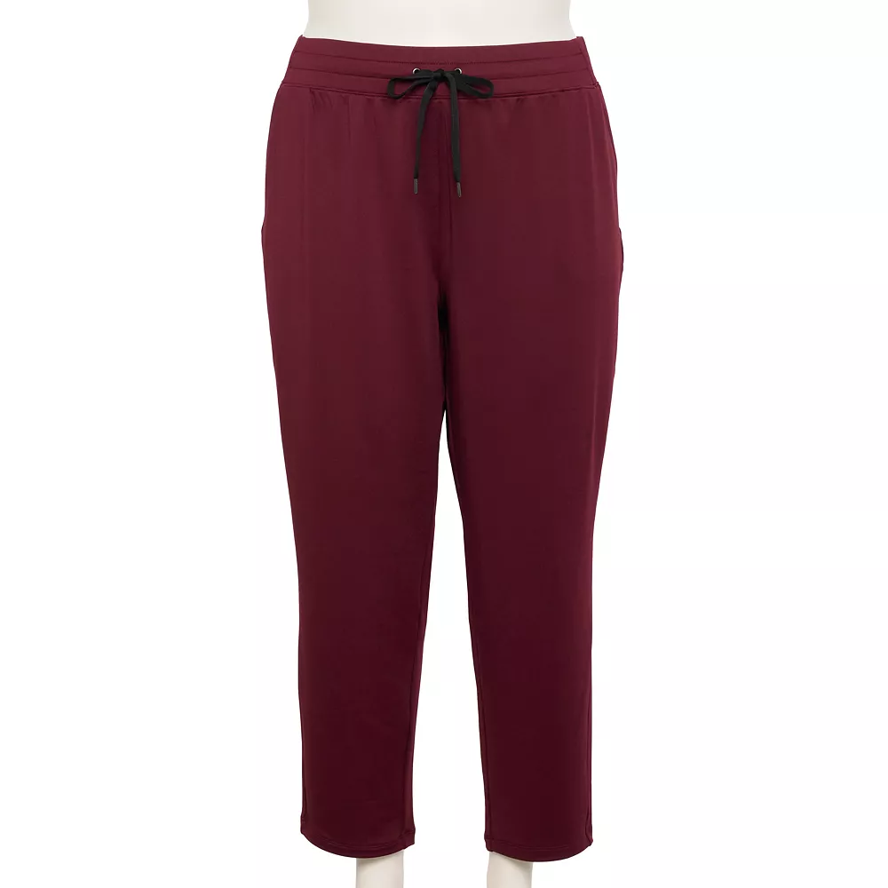 Plus Size Tek Gear® Weekend French Terry Ankle Pants - Image 5