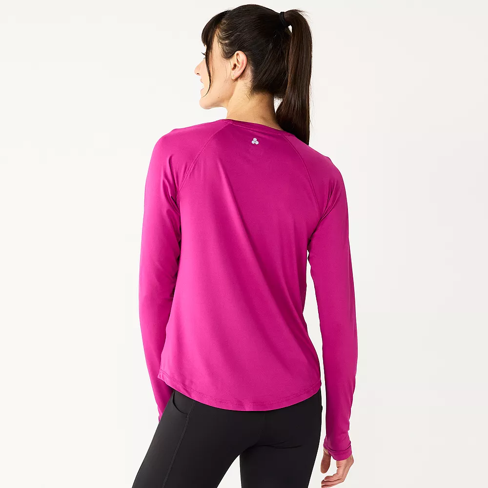 Petite Tek Gear® Performance Long Sleeve Tee - Image 6