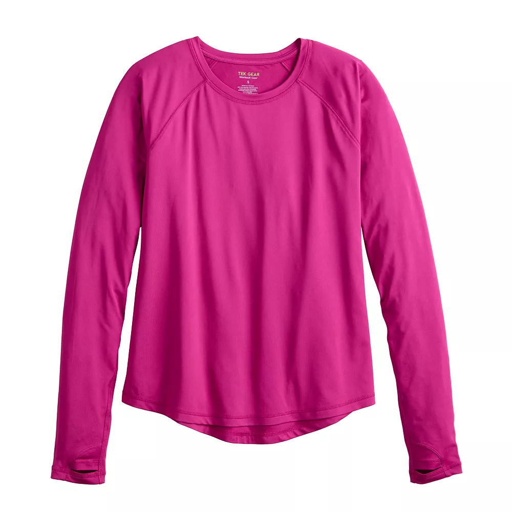 Petite Tek Gear® Performance Long Sleeve Tee - Image 7